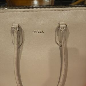 Furla Cream Women's Bag